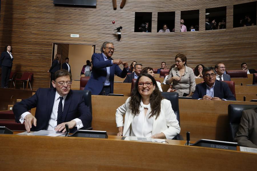 Fotos: Primera sesión de investidura en Les Corts de la X Legislatura