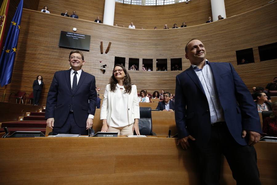 Fotos: Primera sesión de investidura en Les Corts de la X Legislatura