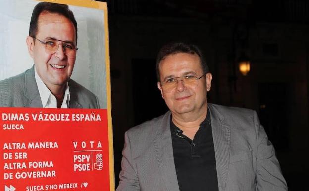 El candidato del PSPV, Dimas Vázquez. 