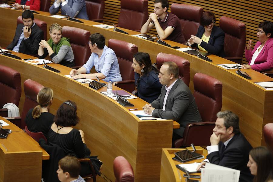 Fotos: Pleno de investidura de Ximo Puig en Les Corts