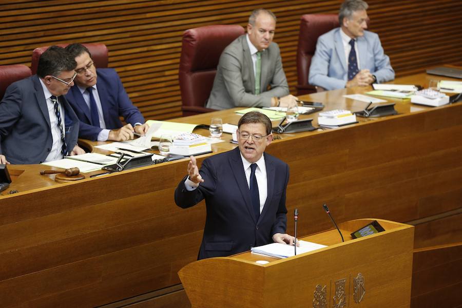 Fotos: Pleno de investidura de Ximo Puig en Les Corts