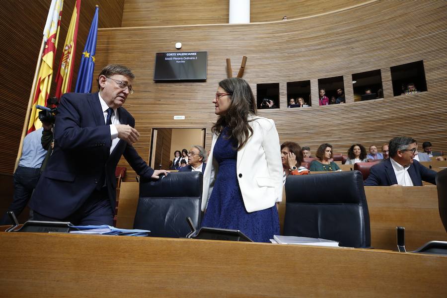 Fotos: Pleno de investidura de Ximo Puig en Les Corts