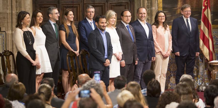 Fotos: X Legislatura en Les Corts: toma de posesión de los nuevos consellers de la Generalitat Valenciana