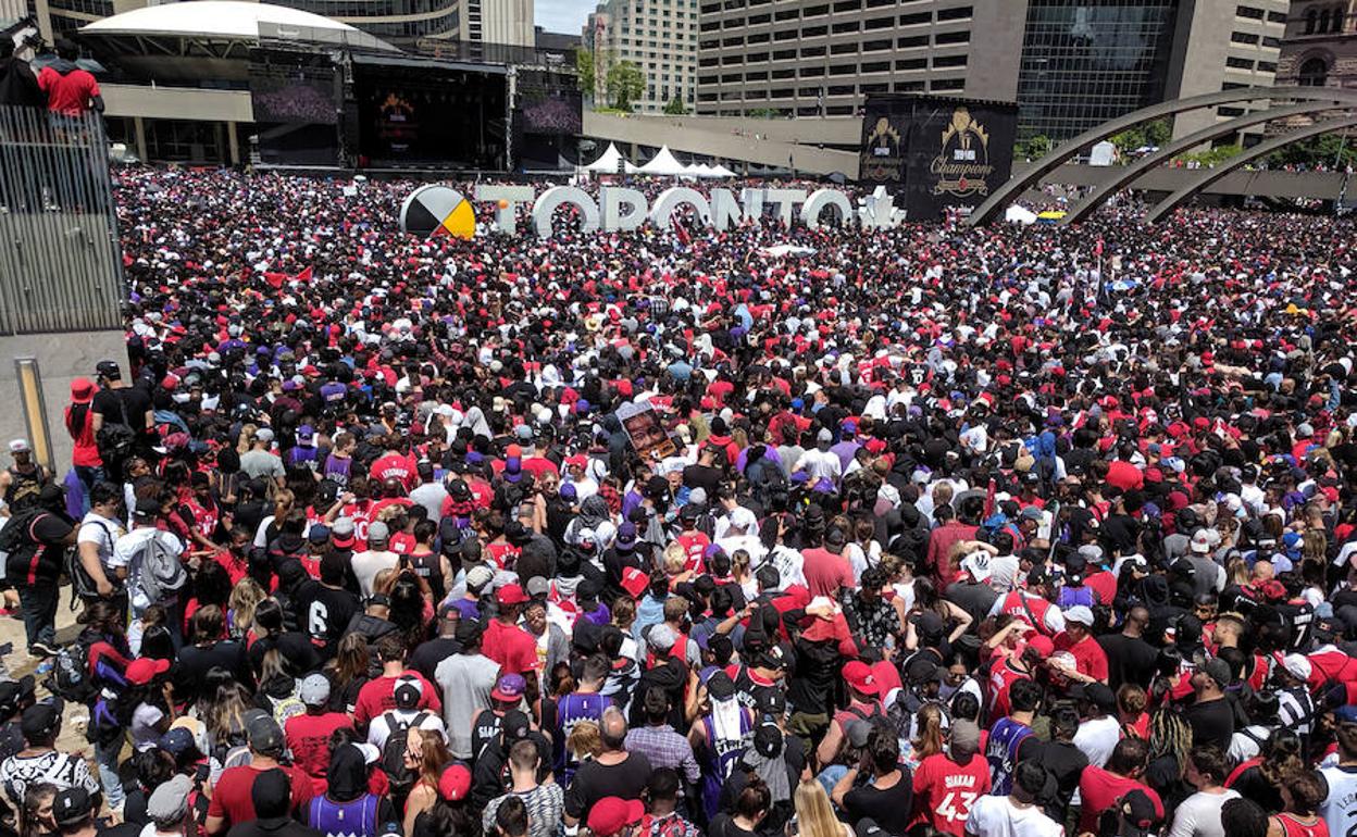 Celebraciones en Toronto.