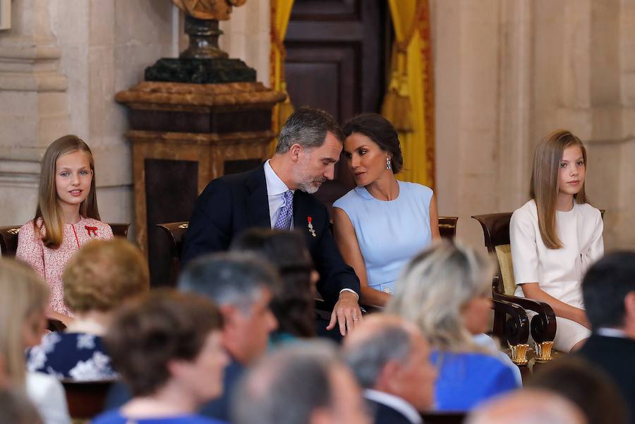 Fotos: Imposición de condecoraciones por el V aniversario del reinado de Felipe VI