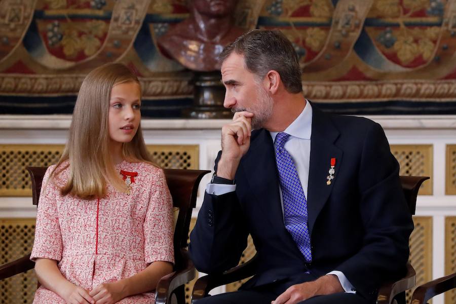 Fotos: Imposición de condecoraciones por el V aniversario del reinado de Felipe VI