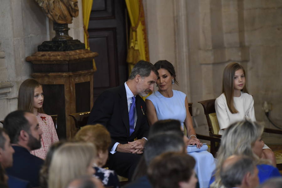 Fotos: Imposición de condecoraciones por el V aniversario del reinado de Felipe VI