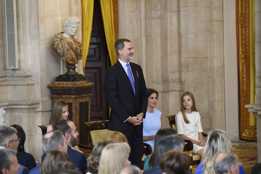 Fotos: Imposición de condecoraciones por el V aniversario del reinado de Felipe VI