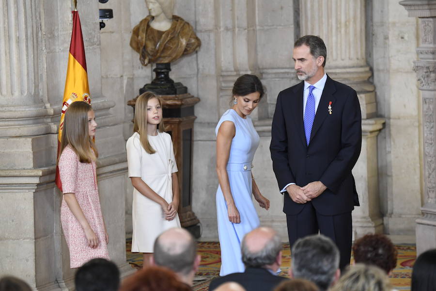 Fotos: Imposición de condecoraciones por el V aniversario del reinado de Felipe VI
