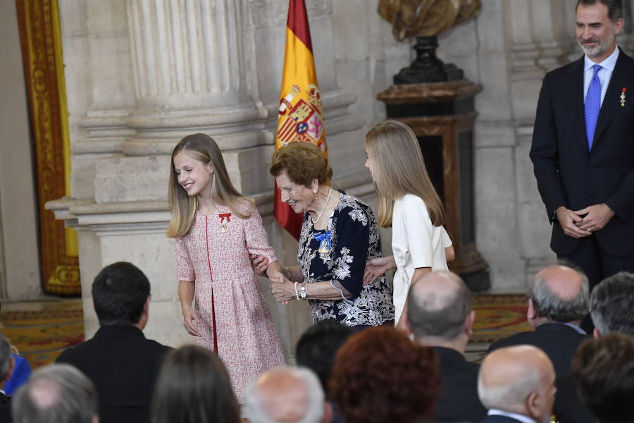 Fotos: Imposición de condecoraciones por el V aniversario del reinado de Felipe VI