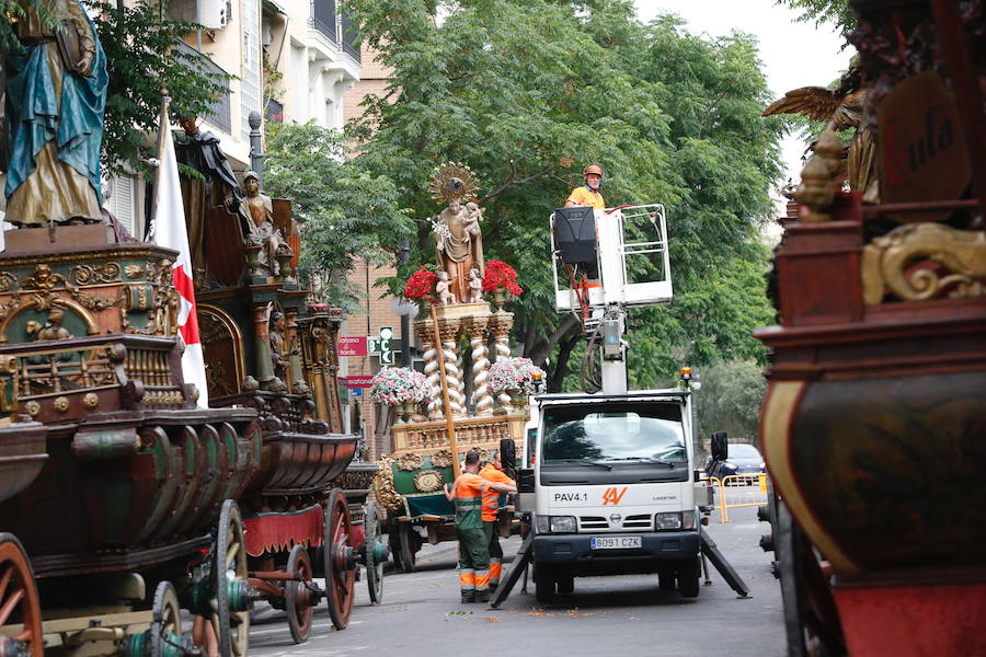 Fotos: Corpus Christi 2019 Valencia: Las Rocas ya están en la calle