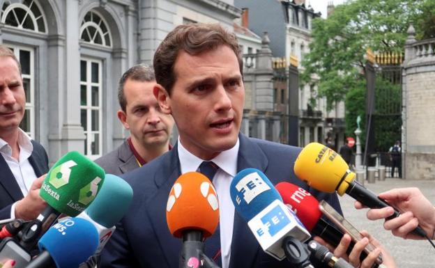 El presidente de Ciudadanos, Albert Rivera. 