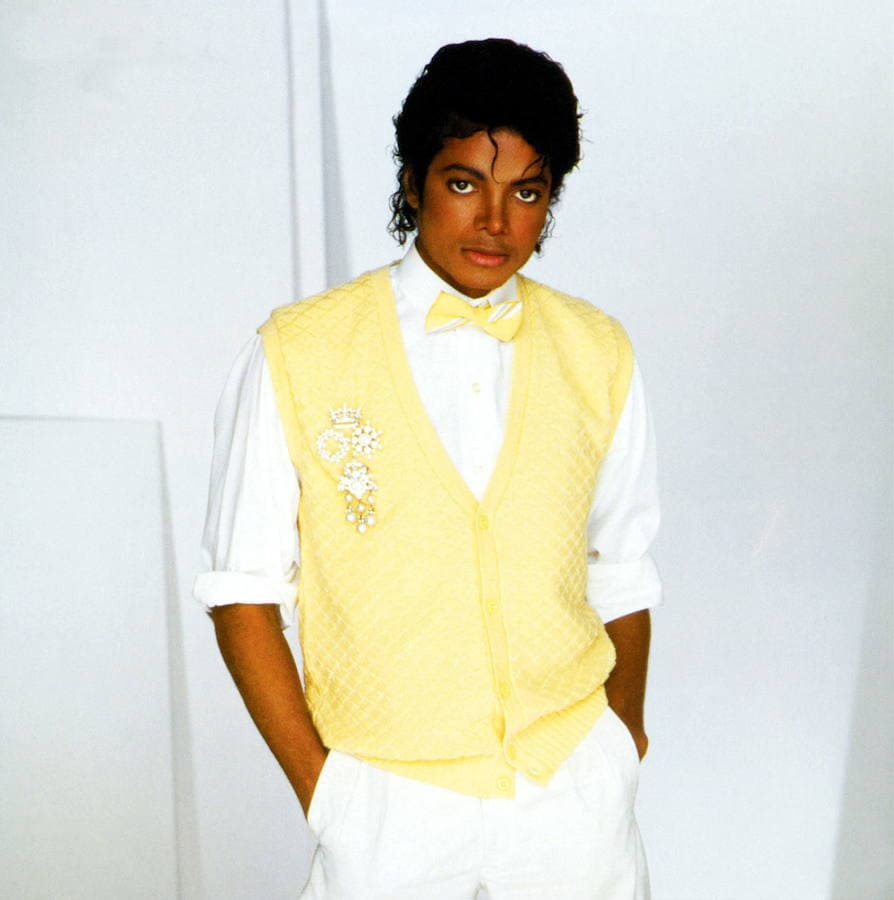 Michael Jackson, durante la grabación de 'Thriller', en el apogeo de su carrera.
