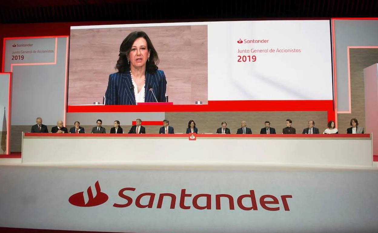 Consejo de Administraciónd el Banco Santander.