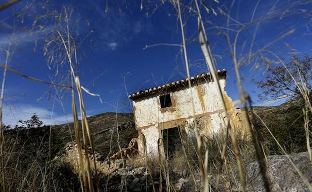 El paraje donde fueron asesinadas las niñas. 