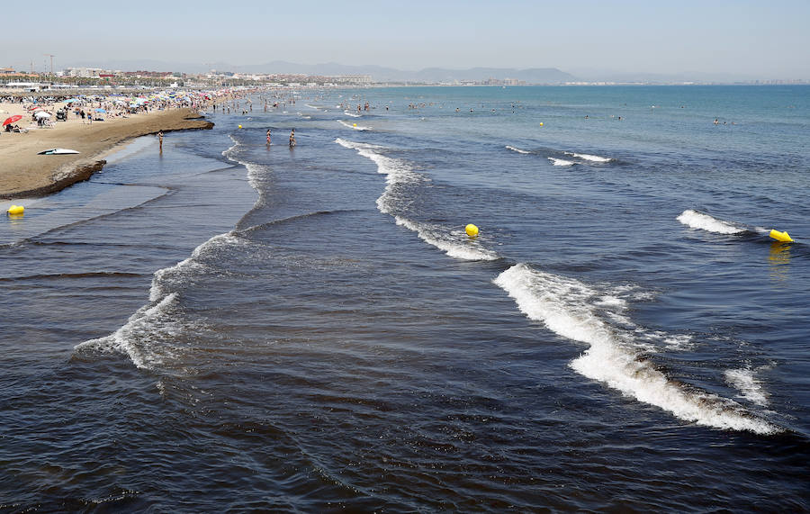 El Ayuntamiento de Alboraya ha prohibido el baño tras detectar niveles elevados de parámetros microbiológicos