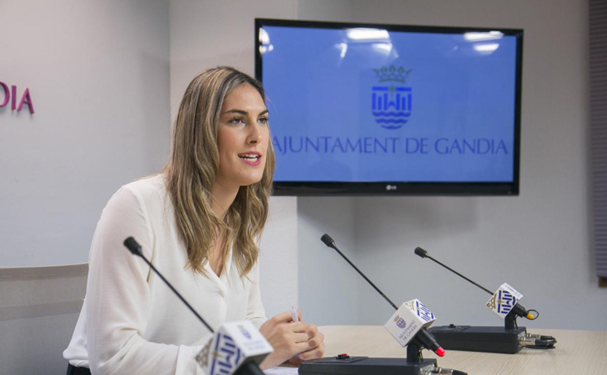 Lydia Morant, concejal de Deportes de Gandia.