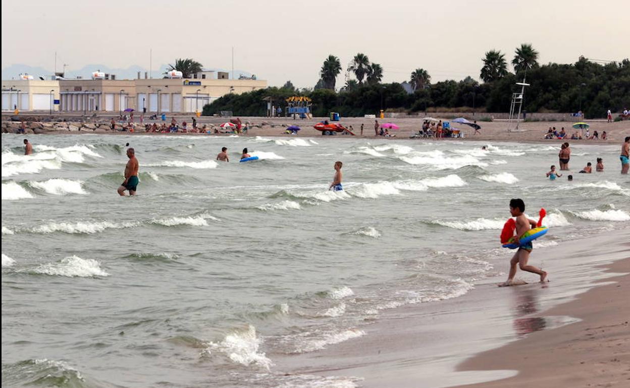 Playa de Pinedo.