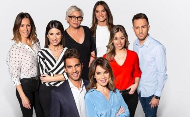 El equipo de 'Cuatro al día'. 