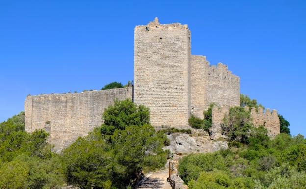 Castillo en els Senders d'Irta.