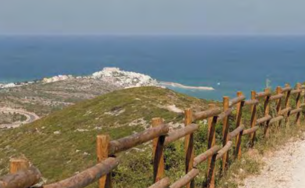 Peñíscola desde la Ermita de Sant Antoni.