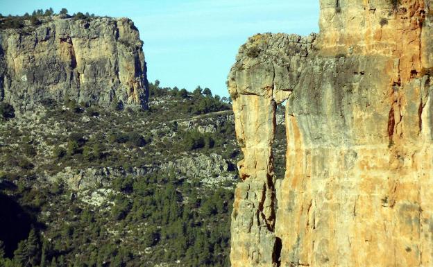 Vistas a la 'ventana del águila'. 