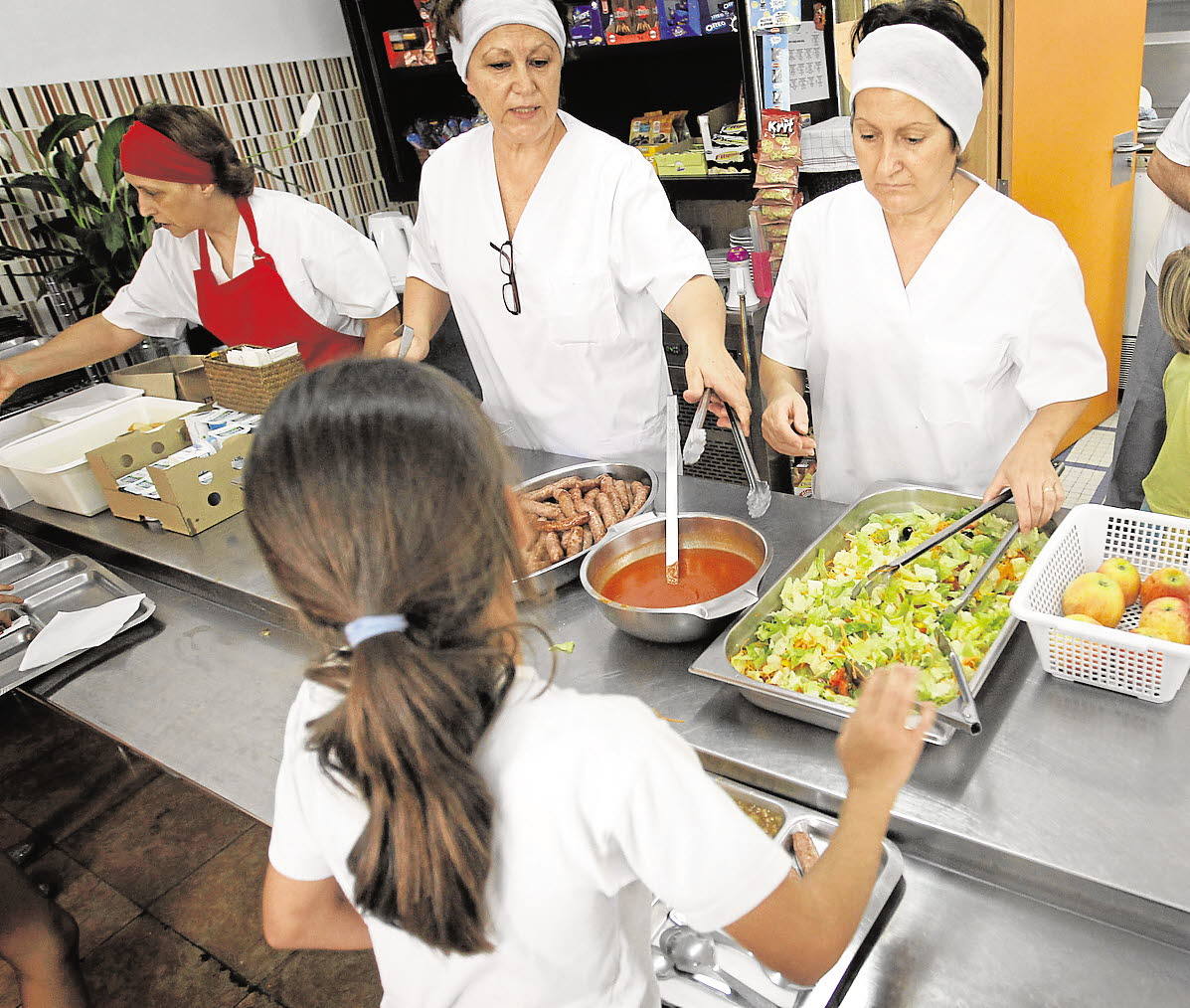 Los comedores de verano prestan un importante servicio a muchas familias. 