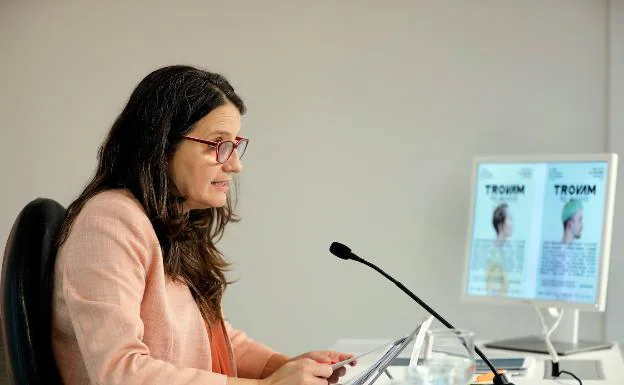 La vicepresidenta del Consell, Mónica Oltra