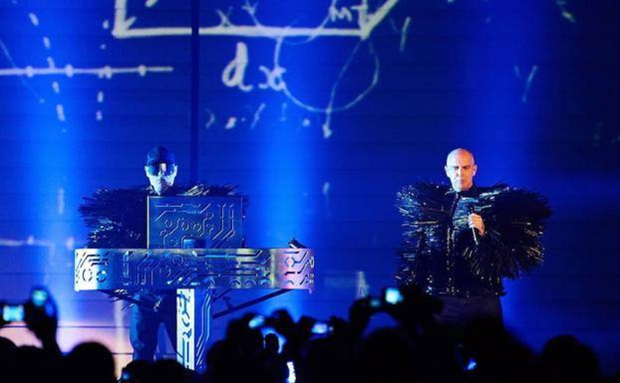 Actuación de Pet Shop Boys en el FIB 2018