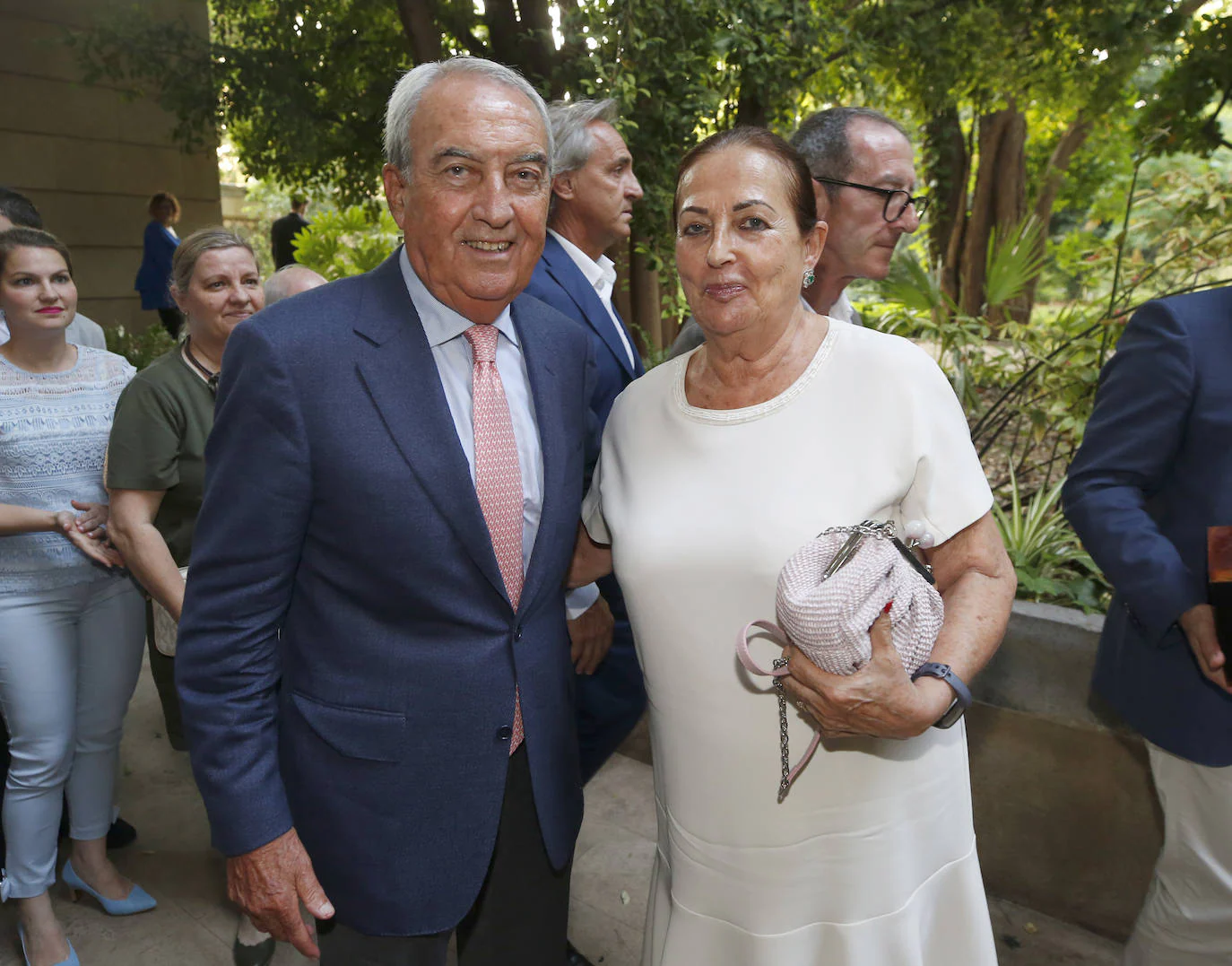 Empresariado. Federico Félix, presidente de la Federación Agroalimentaria, y su mujer, Mª José Lavech. 