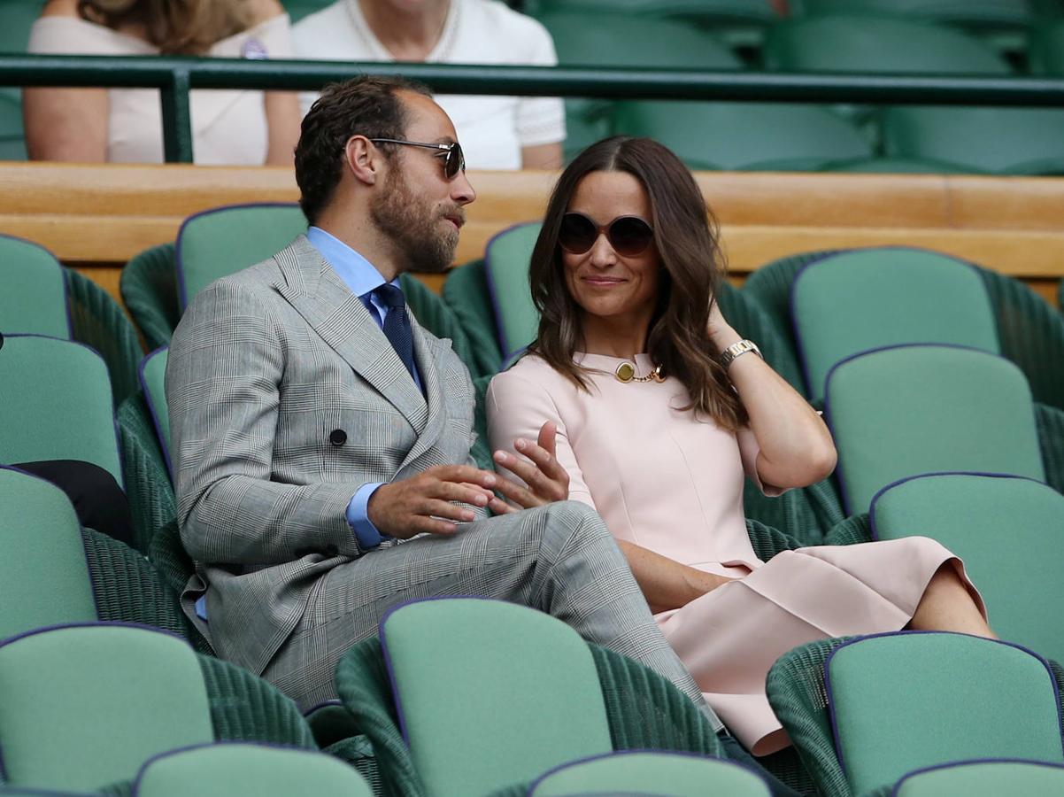 James Middleton y Pippa Middleton, hermanos de la duquesa de Cambridge.