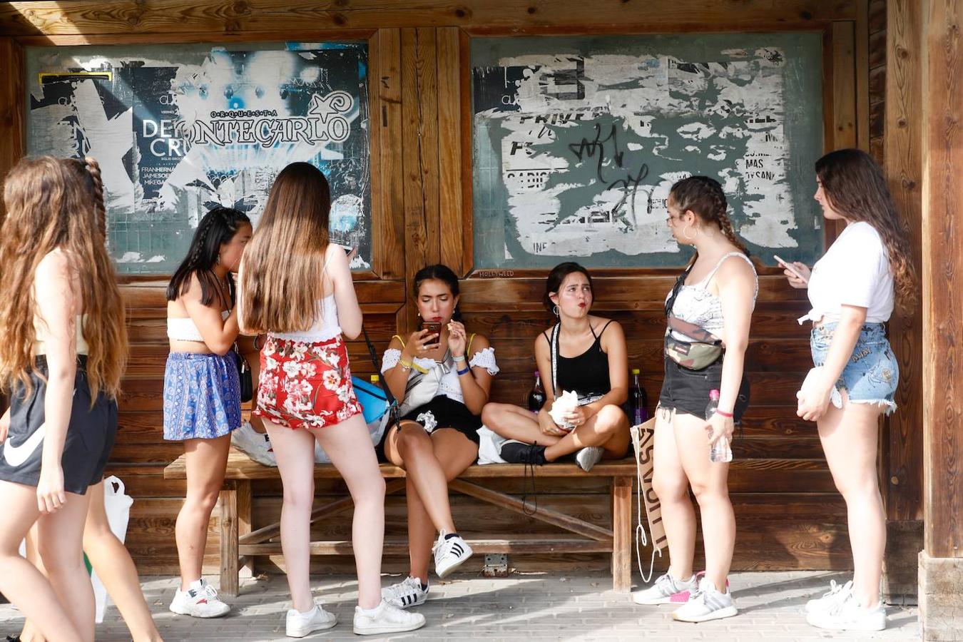 Fotos: Preparativos del festival Marenostrum 2019