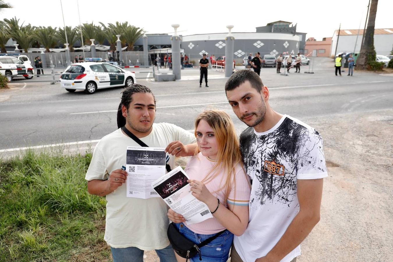 Fotos: Preparativos del festival Marenostrum 2019