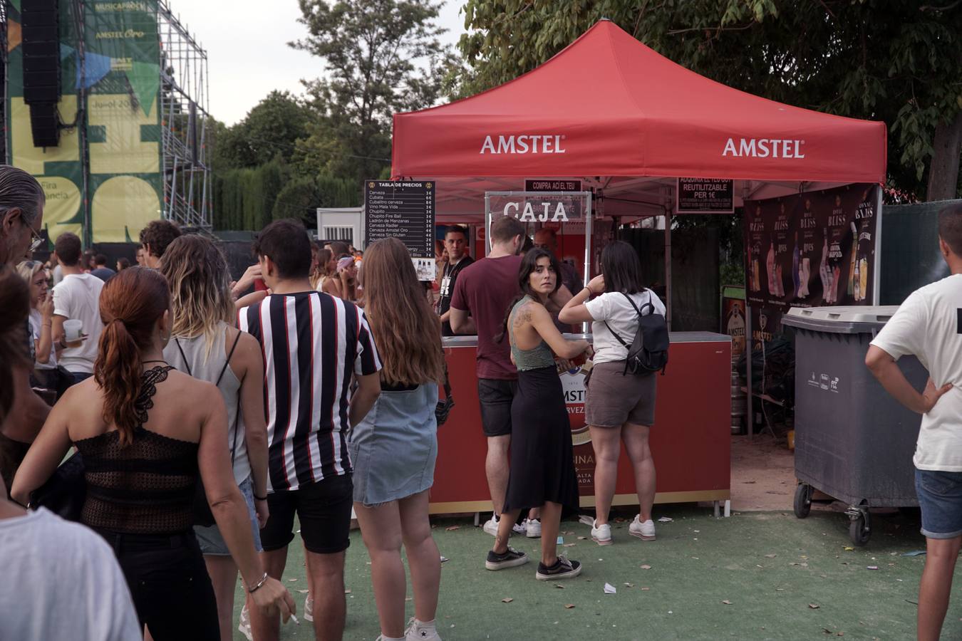 El artista ha presentado 'Nuclear' este viernes en los Conciertos de Viveros de Valencia.