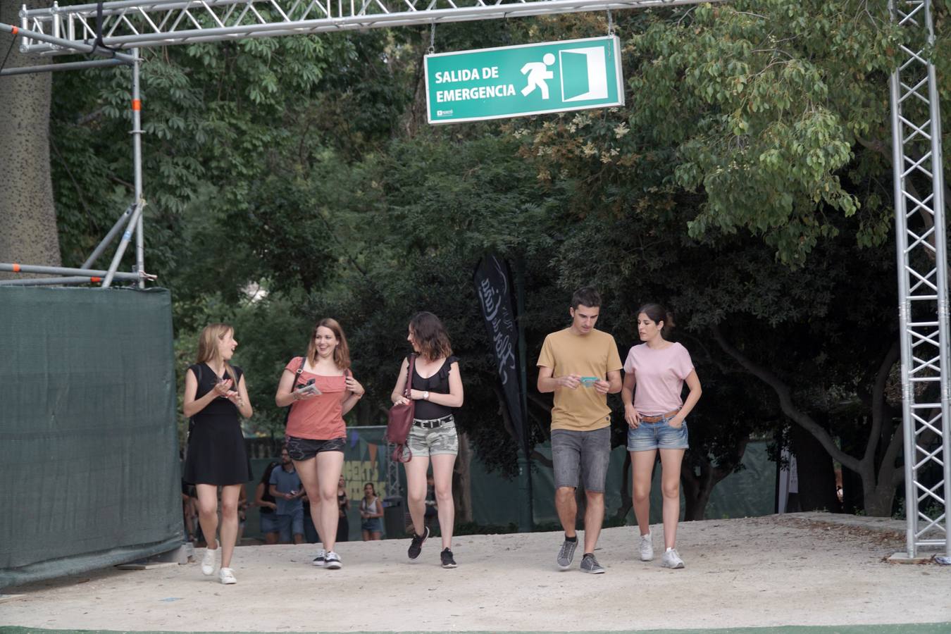 El artista ha presentado 'Nuclear' este viernes en los Conciertos de Viveros de Valencia.