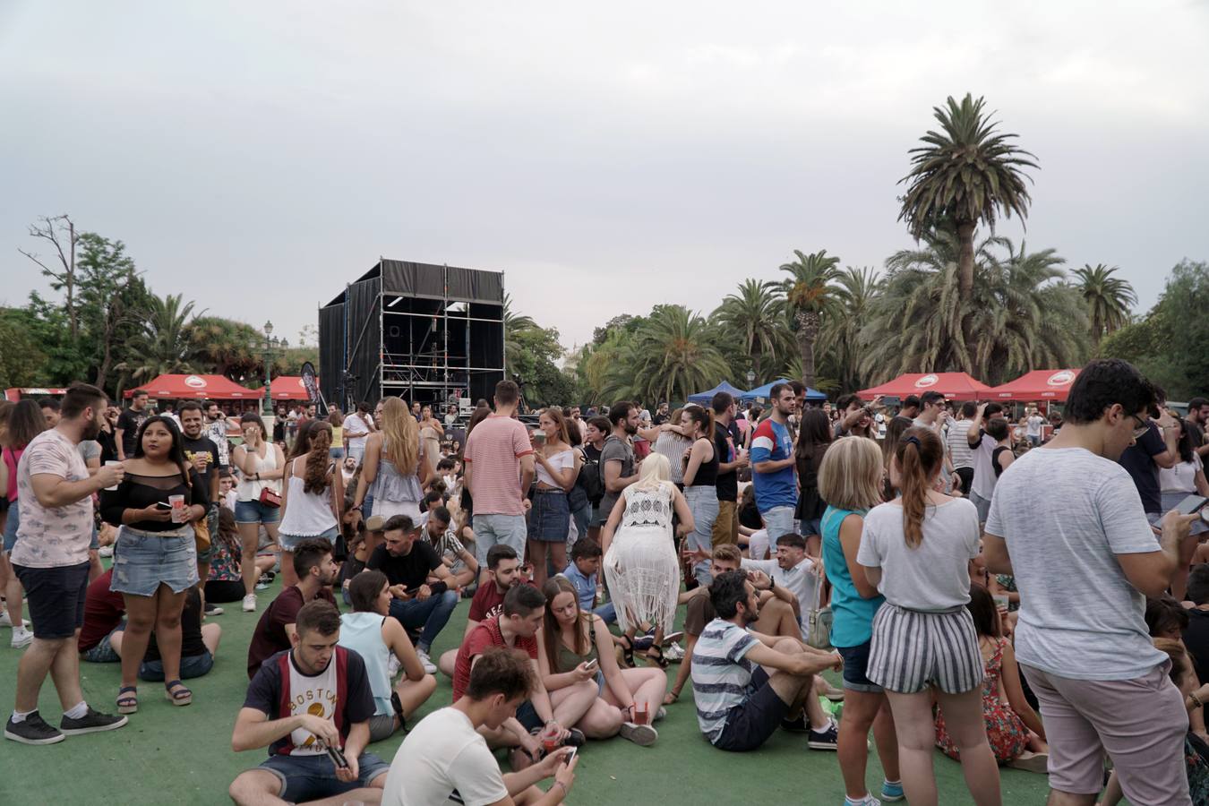 El artista ha presentado 'Nuclear' este viernes en los Conciertos de Viveros de Valencia.