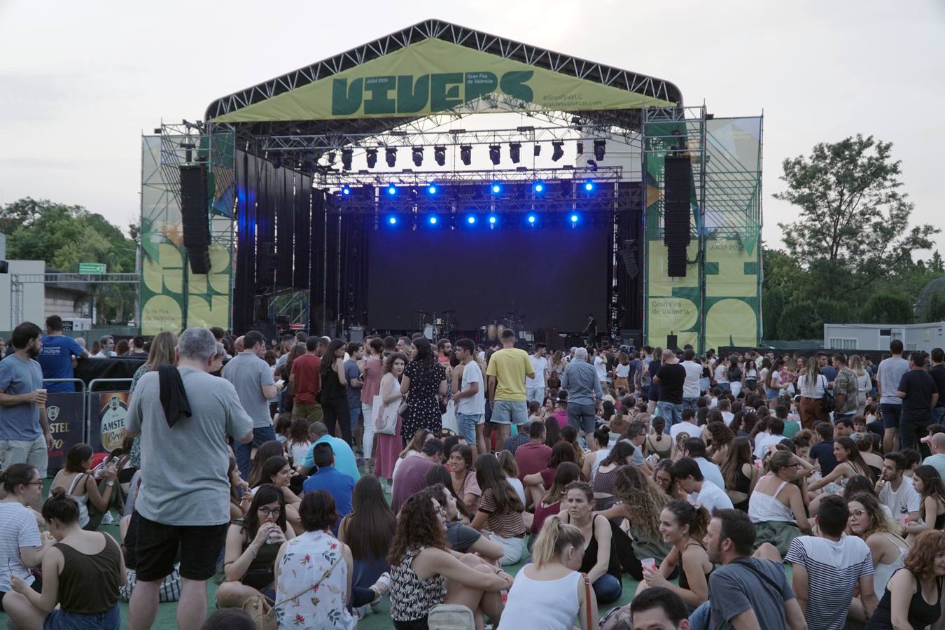 El artista ha presentado 'Nuclear' este viernes en los Conciertos de Viveros de Valencia.