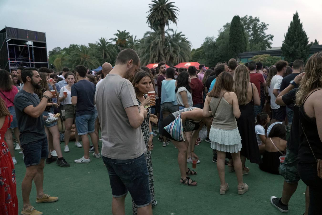 El artista ha presentado 'Nuclear' este viernes en los Conciertos de Viveros de Valencia.