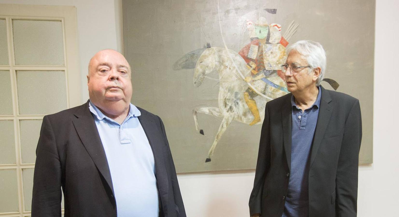 Fotos: Juan José Castellano y Horacio Silva, unidos por el amor al arte valenciano