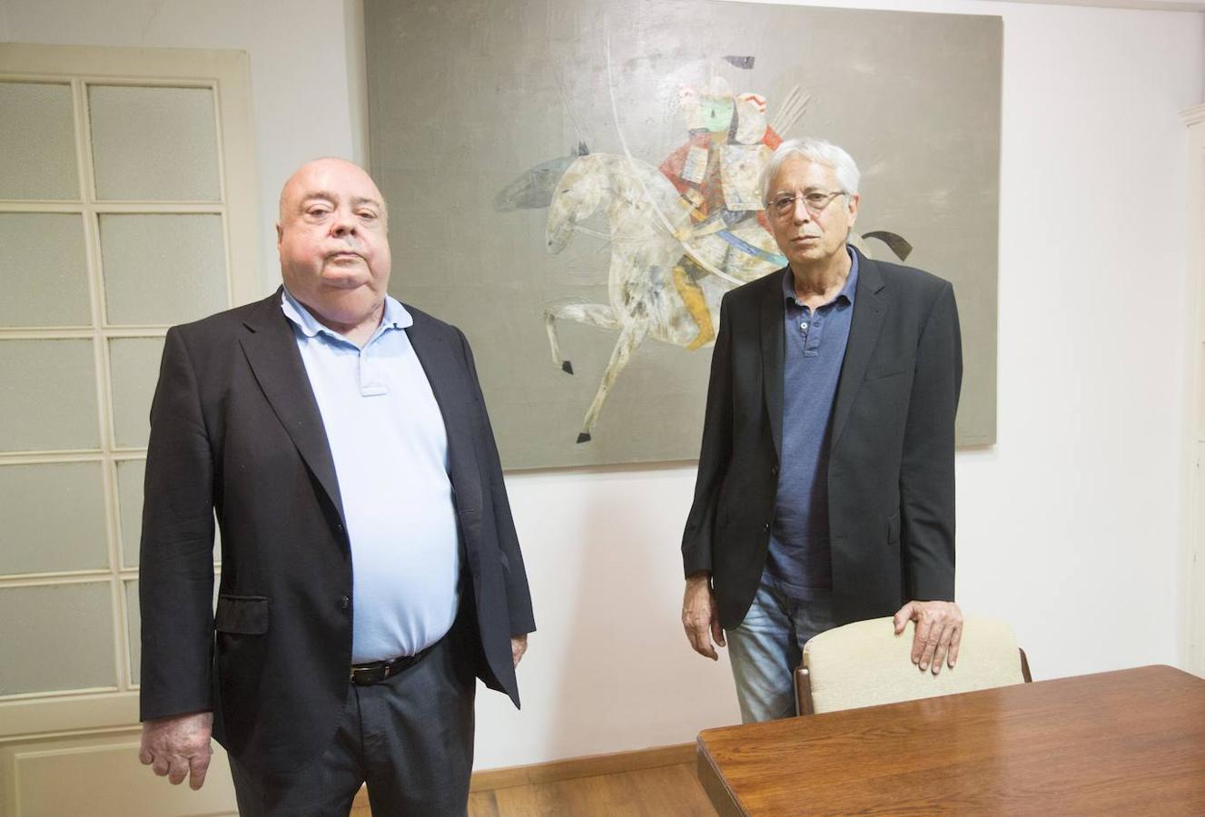 Fotos: Juan José Castellano y Horacio Silva, unidos por el amor al arte valenciano