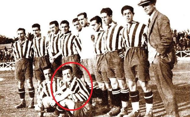 Drinkwater, en la plantilla de la temporada 1924/1925.