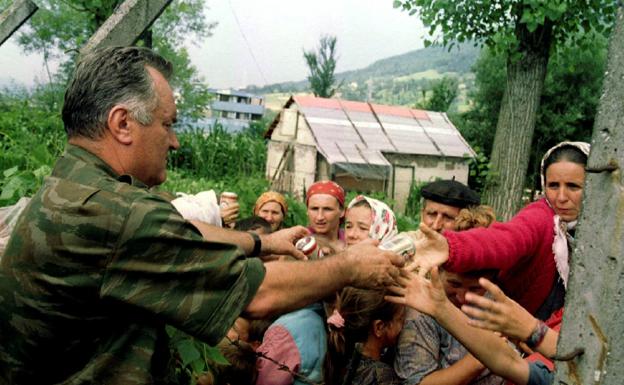 El general Ratko Mladic, en una imagen durante la guerra de Bosnia-Herzegovina 