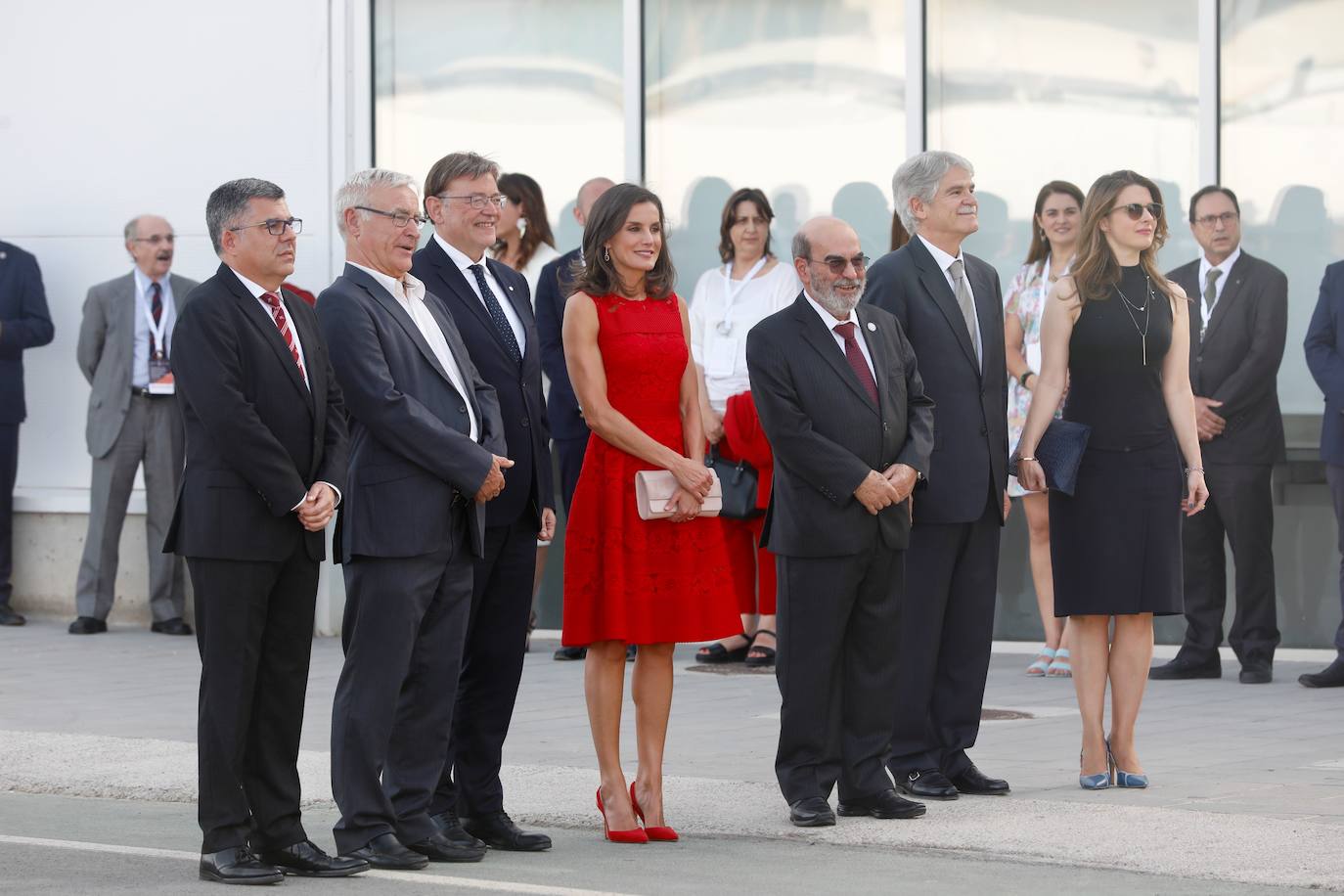 La reina Letizia ha presidido este lunes la presentación del Centro Mundial para la Alimentación Sostenible (CEMAS), impulsado por el Ayuntamiento de Valencia y la Organización de Naciones Unidas para la Alimentación y la Agricultura (FAO), cuyo objetivo es identificar y sensibilizar sobre los retos de las ciudades en cuestiones alimentarias y nutricionales.