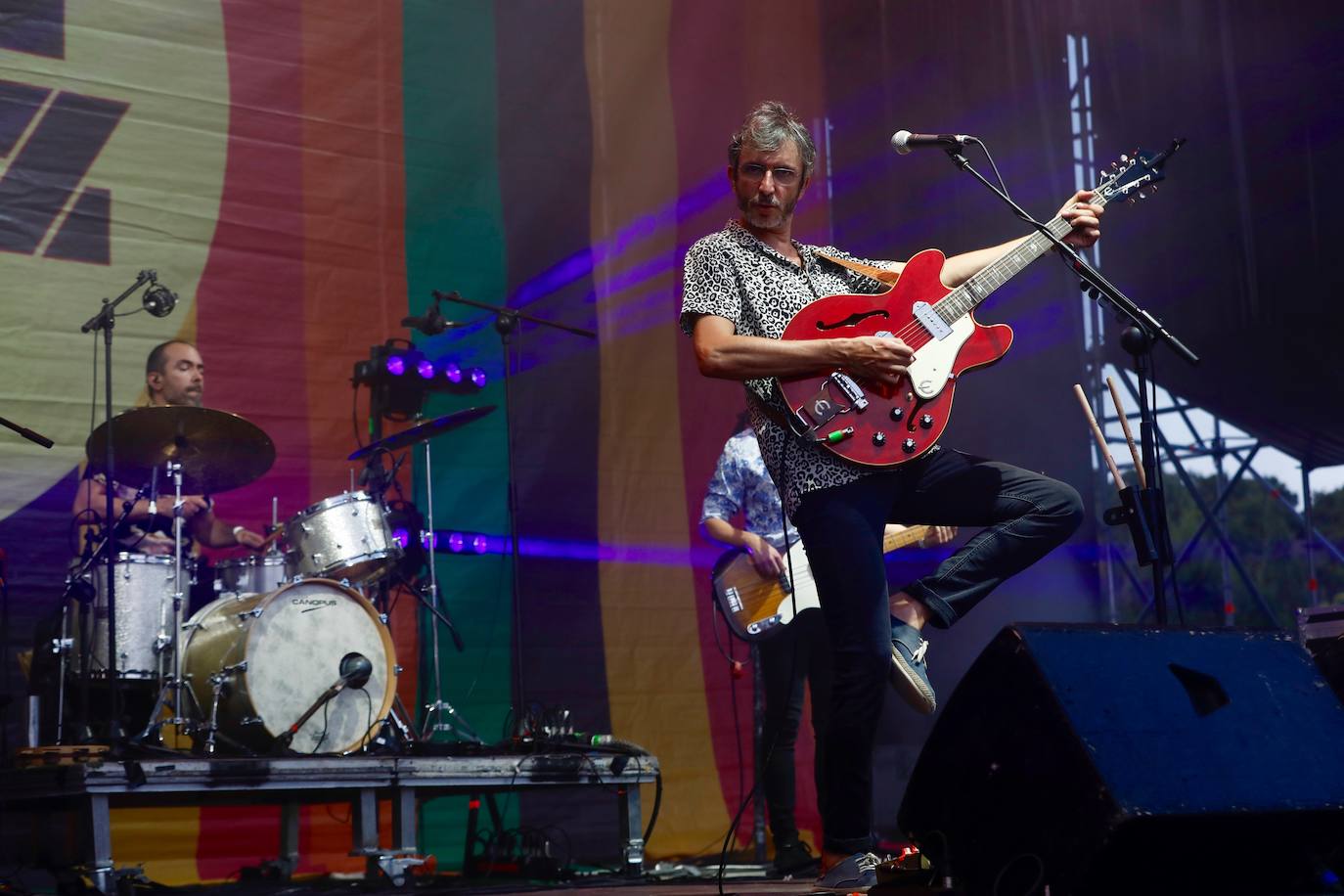 La Casa Azul y Xoel López han puesto punto final este jueves a los Conciertos de Viveros de la Feria de Julio 2019. 