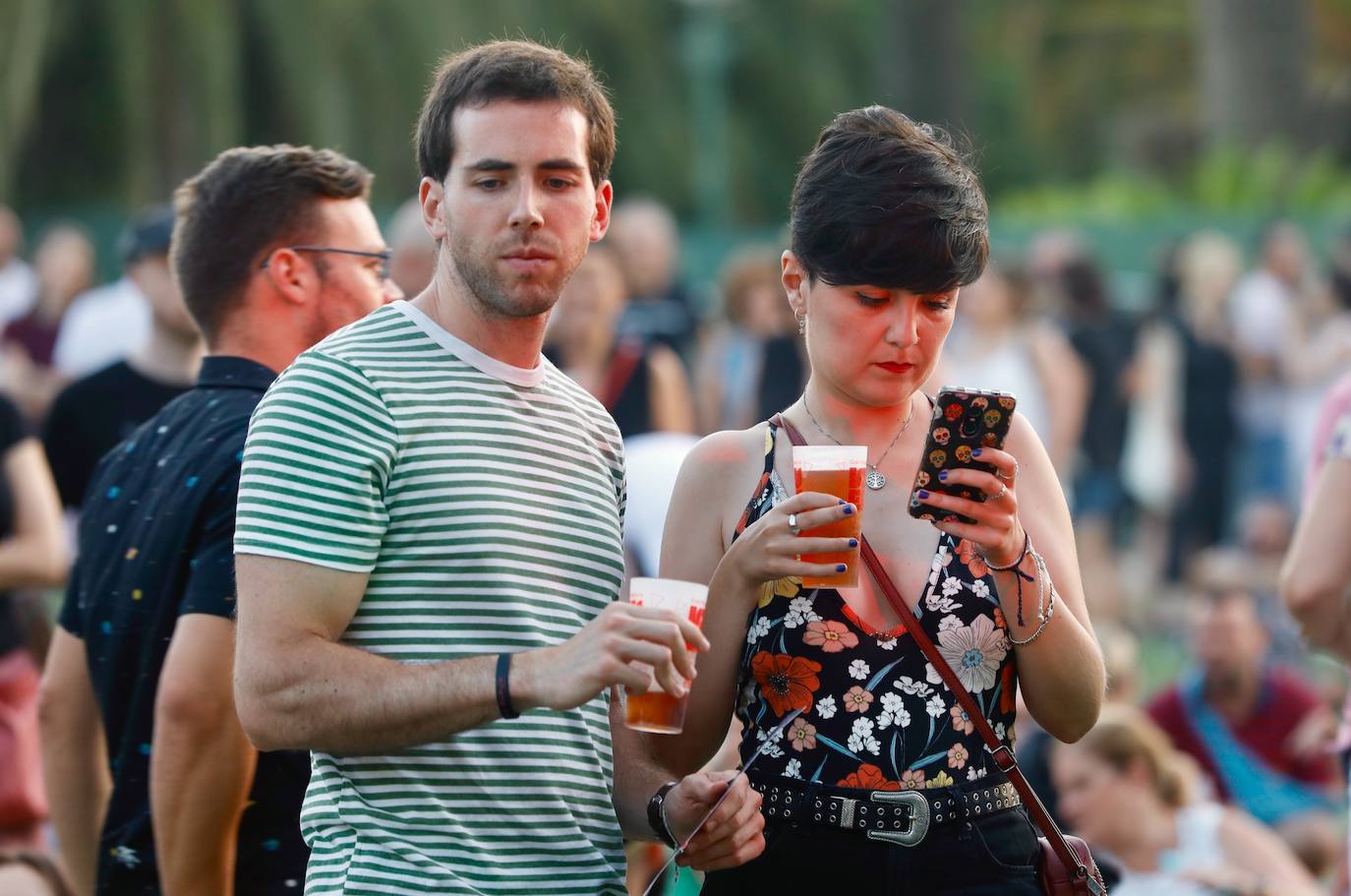 La Casa Azul y Xoel López han puesto punto final este jueves a los Conciertos de Viveros de la Feria de Julio 2019. 