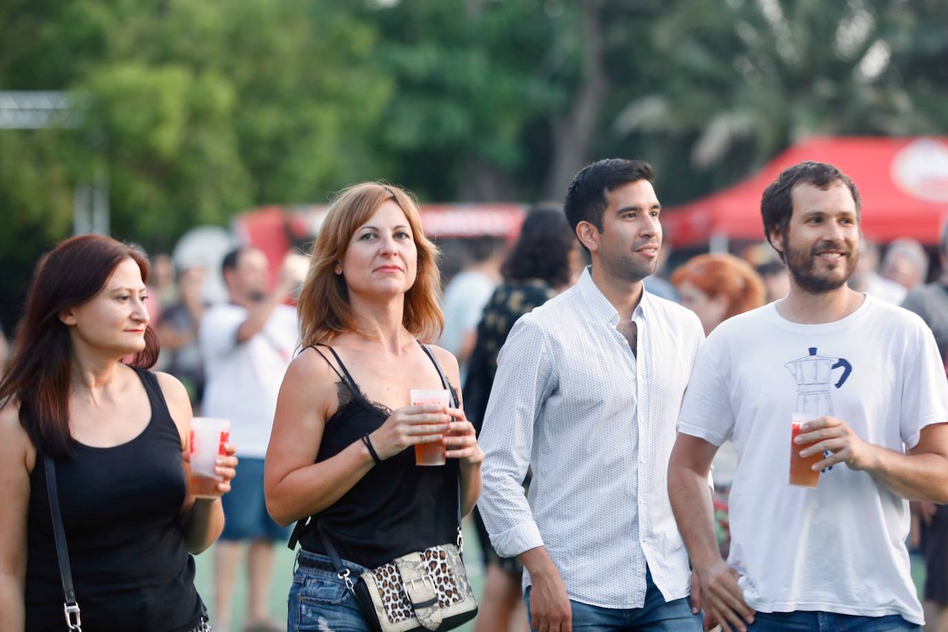 La Casa Azul y Xoel López han puesto punto final este jueves a los Conciertos de Viveros de la Feria de Julio 2019. 