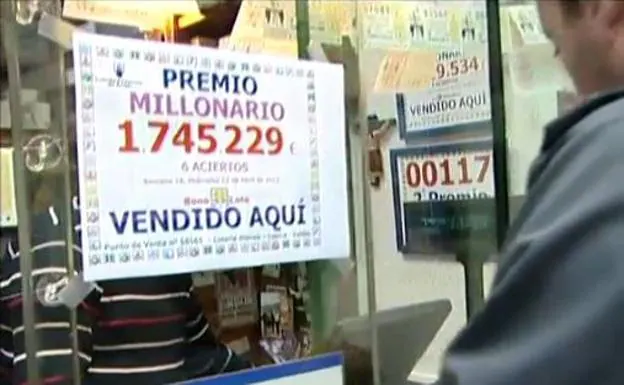 Premios con historia: Un hombre con cuatro hijos en paro gana más de un millón setecientos mil euros. 