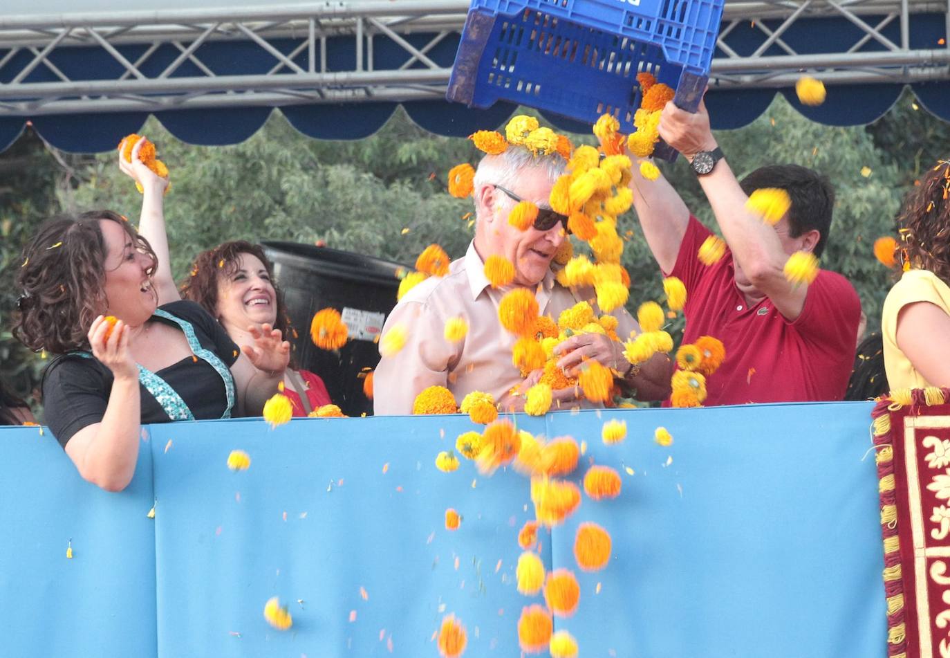 La ciudad despide la Feria de Julio con el más antiguo de sus festejos florales