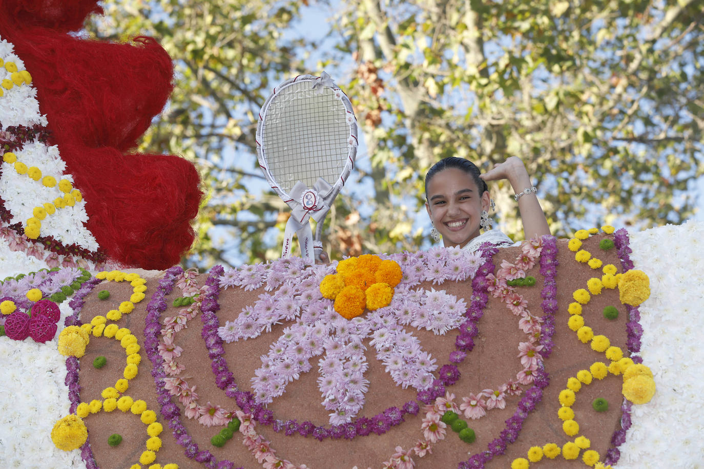 La ciudad despide la Feria de Julio con el más antiguo de sus festejos florales