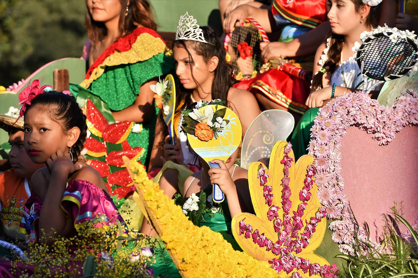 La ciudad despide la Feria de Julio con el más antiguo de sus festejos florales